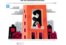 Clod illustration Le Parisien fait-divers violence conjugale