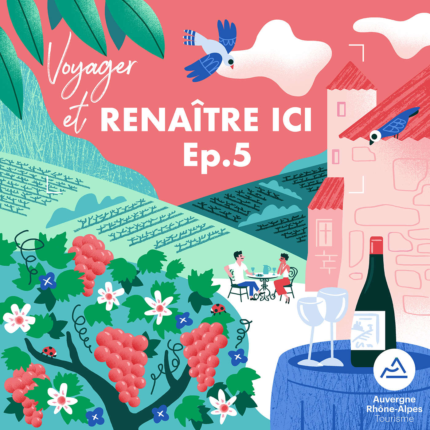 Clod-illustration-Podcast-Auvergne-Rhône-Alpes
