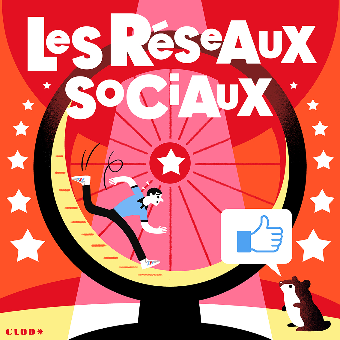 L'illustrateur vu de l'intérieur : le hamster et les réseaux sociaux