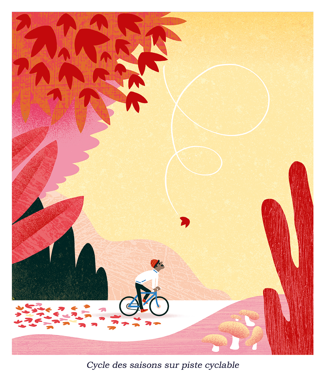Clod illustration les Petits Vélos de Clod, Panorama novembre 2020