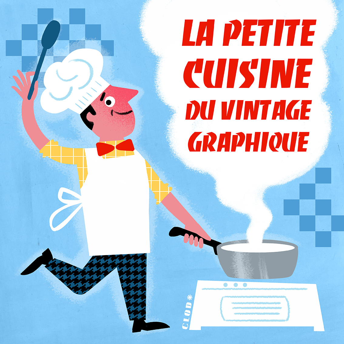 L'illustrateur de l'intérieur : la petite cuisine du vintage graphique