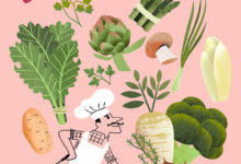 Clod illustration cuisiner des légumes