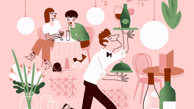 Clod illustration, allons boire un café chez Maurice