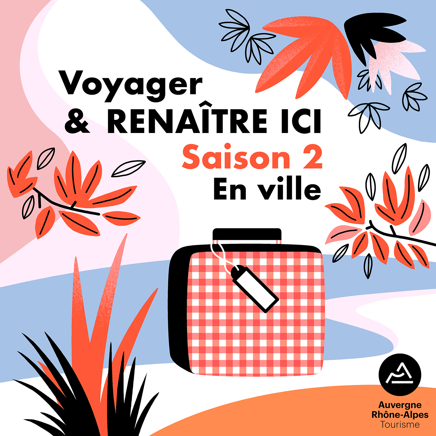 Clod illustration Podcast Renaitre Ici saison 2 pour la Région Auvergne-Rhône-Alpes