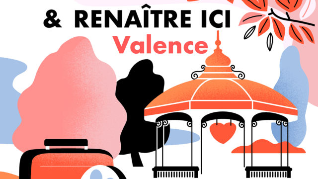 Clod illustration Podcast Renaitre Ici saison 2 pour la Région Auvergne-Rhône-Alpes