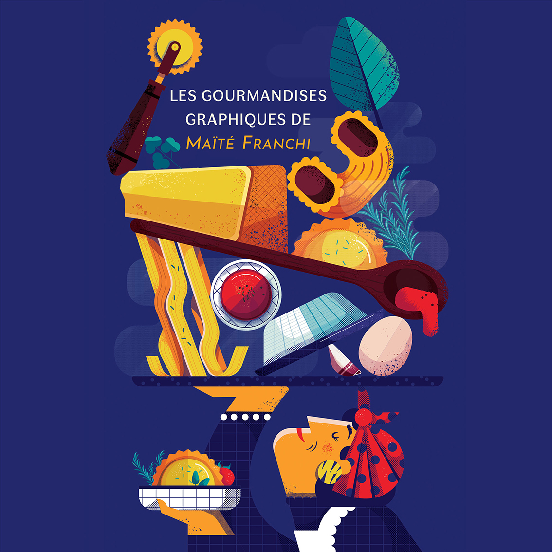 Clod illustration blog l'illustrateur vu de l'intérieur : les gourmandises graphiques de Maïté Franchi