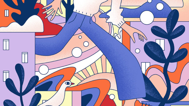 Clod illustration un saut dans les années 70