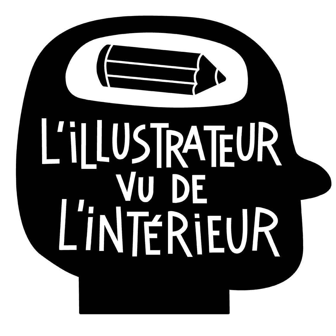 Clod illustration logo blog l'illustrateur vu de l'intérieur